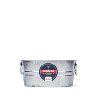 BEHRENS【ベーレンス】1ガロンオーバルバケット Hot Dipped スチール製バケツ ガーデニングに