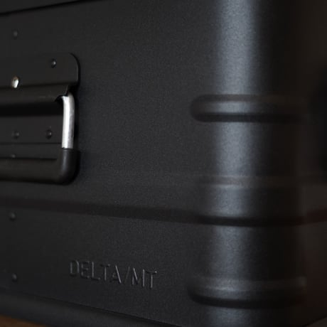 DELTA/MT Extreme X 39アルミコンテナ ブラック アルミ収納ボックス デルタエムティー エクストリームエックス SB-E39BK