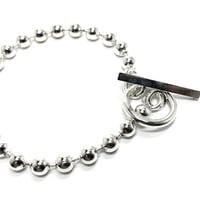 ボールチェーンブレスレット