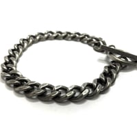 カットカーブブレスレット  銀古美
