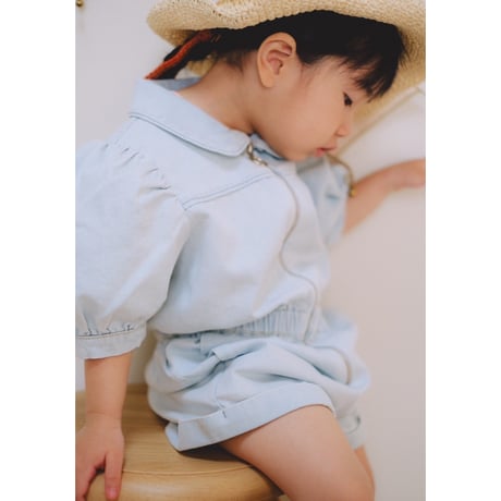 💎【ラスト1点】 Loretta Jumpsuit Denim Blue /  C'era una volta
