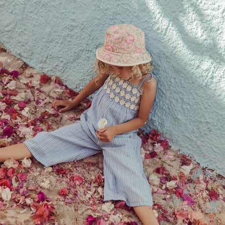 ルイーズミーシャ❁ Louise Misha フード付き花柄刺繍ファージャケット