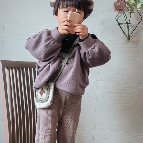 《High west ver. 》nermie pointail knit pant - Beige - / nermie