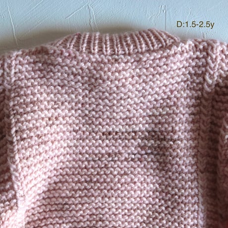 ✴︎nermie限定  《ニット》 Diamond Alan Sweater  【STRAWBERRY COOKIE  - nermie original color -】 /FLUFF WEAR