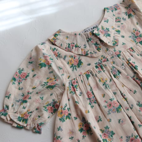 ROBE AMPLE PRINTEMPS ROSE / Emile et Ida