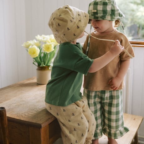 Lavender Bloom Gardener Pants / organic zoo