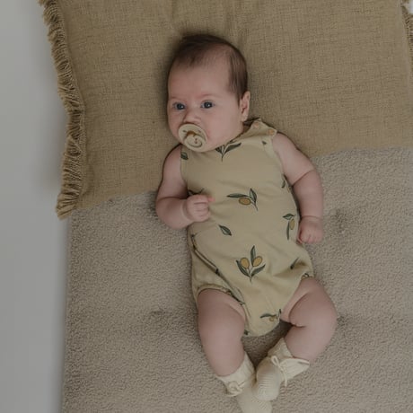 Olive Garden Sleeveless Bodysuit / organic zoo