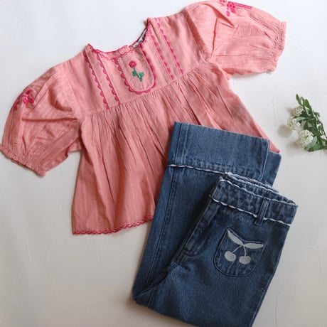 BLOUSE UNIE BRODEE MAIN / Emile et Ida