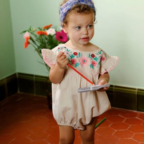 ROMPERS NUSHA  -CREAM-/ LOUISE MISHA