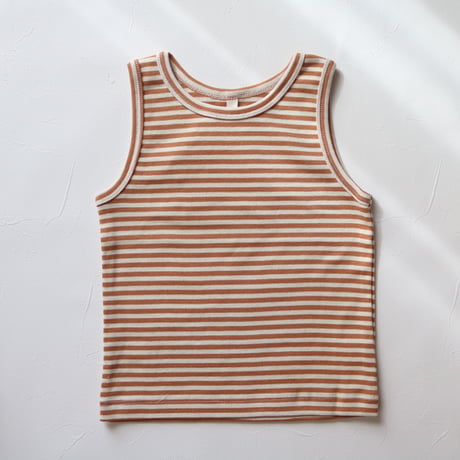 Copper Stripes Vest / organic zoo