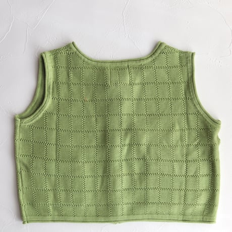 CHECKBOARD TOP / knit planet
