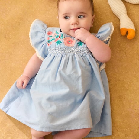 DRESS ANA -LIGHT BLUE- / LOUISE MISHA