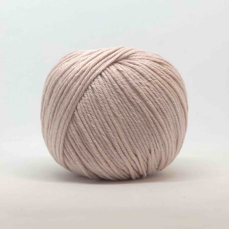 【毛糸】100% Organic Cotton Yarn - POWDER PINK / babytoly