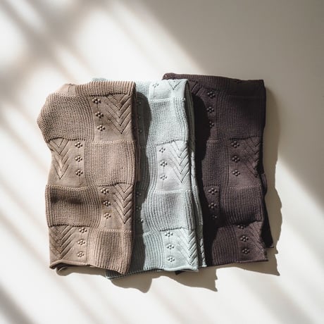 《High west ver. 》nermie pointail knit pant - Beige - / nermie