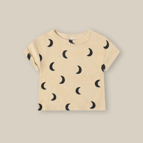 【ラスト１点】Pebble Midnight Terry Boxy T-shirt / organic zoo
