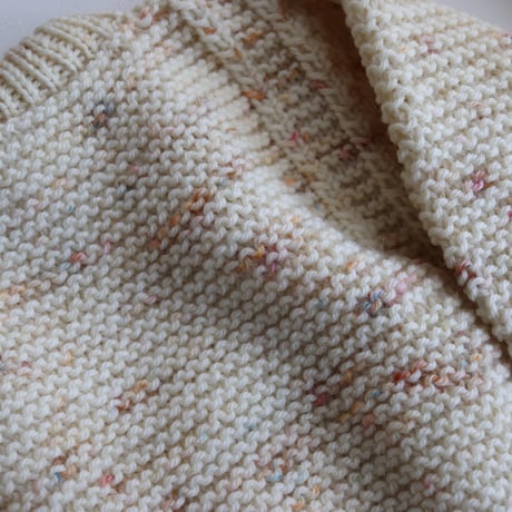 Diamond Alan Sweater【Toffee Confetti】 /FLUFF WEAR