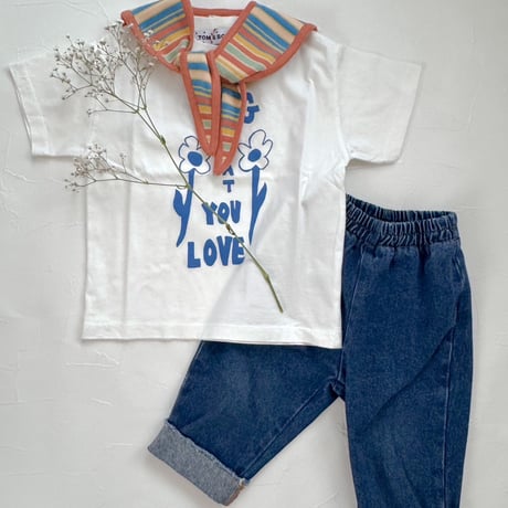 T-shirt Hug what you love / TOM & BOY