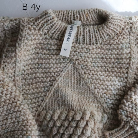 再入荷！nermie限定★Diamond Alan Sweater【nermie color】 /FLUFF WEAR