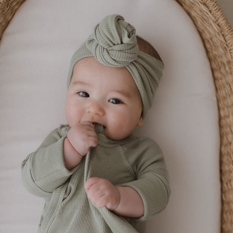 Headband【Sage】/SUSUKOSHI | nermie - Baby and Ki