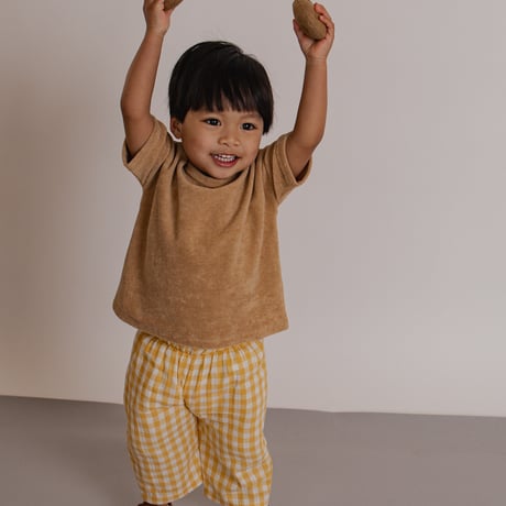 Wheat Terry Boxy T-Shirt / organic zoo