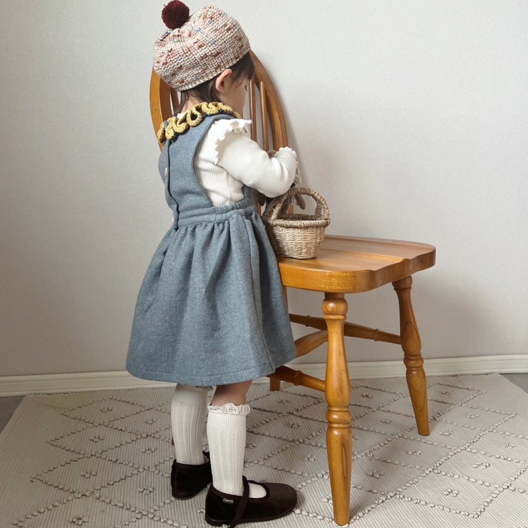 10月末マデ値下新品kalinka kids☺︎Liana Pinafore☺︎2y fit=scale-down,w=1200