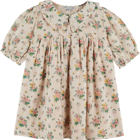 ROBE AMPLE PRINTEMPS ROSE / Emile et Ida