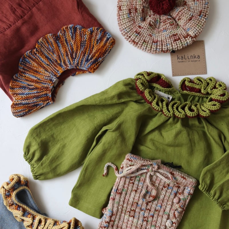 ラスト1点】Liana Pinafore - Chalk- / kalinka | nerm