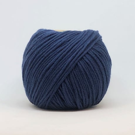【毛糸】100% Organic Cotton Yarn - NAVY / babytoly