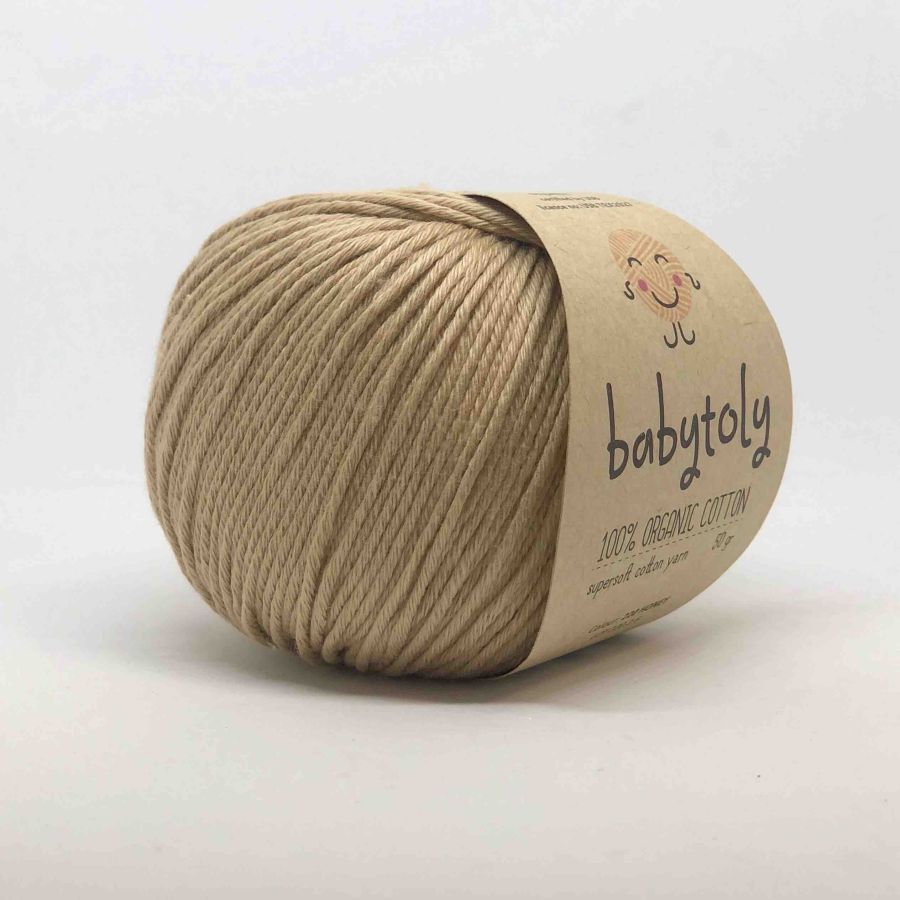 毛糸】100% Organic Cotton Yarn - HONEY / babytoly 