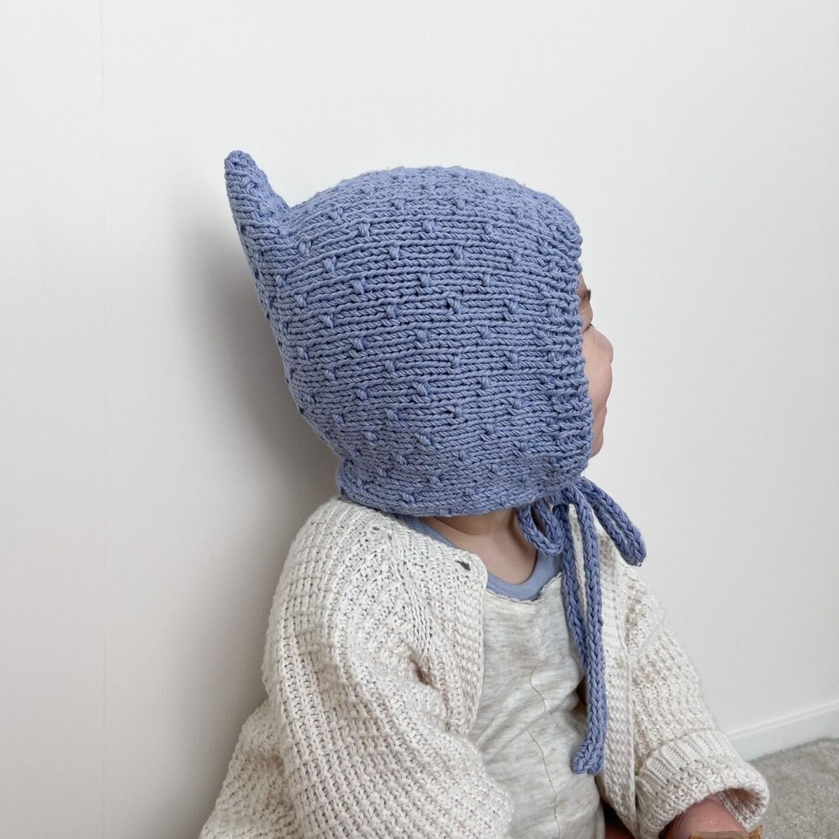 Pixie bonnet《Cotton》 / mi-micio | nermie - Baby...