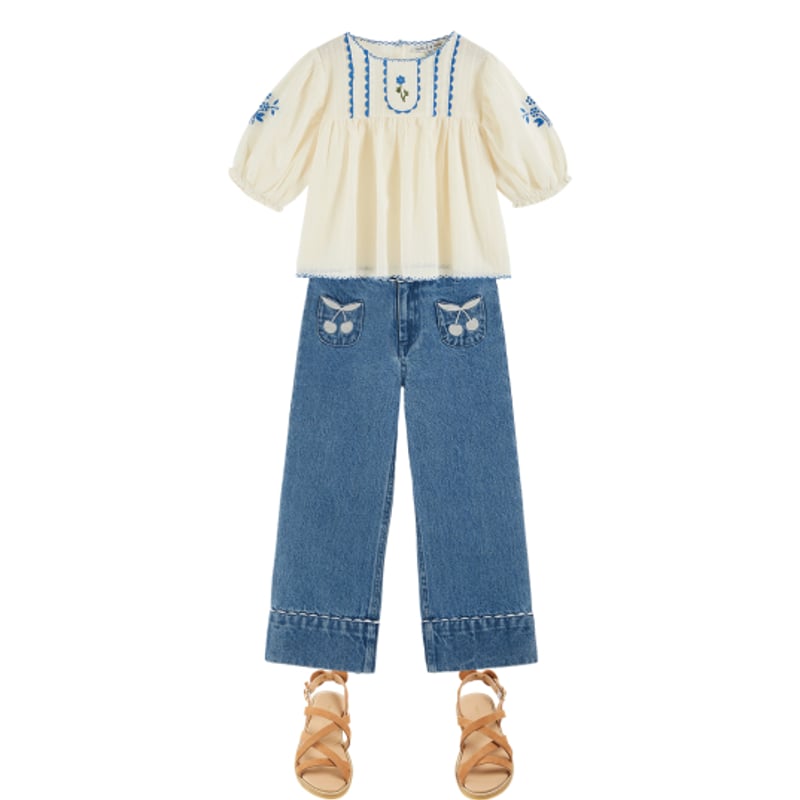 PANTALON DENIM / Emile et Ida | nermie - Baby a