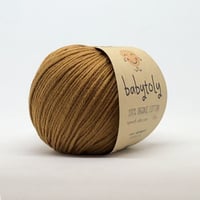 【毛糸】100% Organic Cotton Yarn - Bisucuit / babytoly