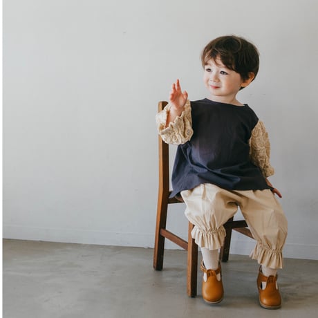 ☑️" ÉTOILE " set up Pants (Charcoal) / llonk.