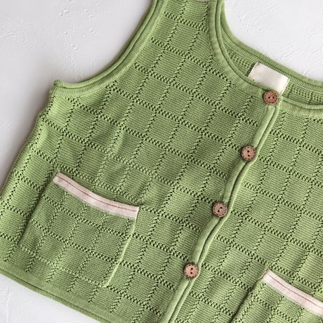 CHECKBOARD TOP / knit planet