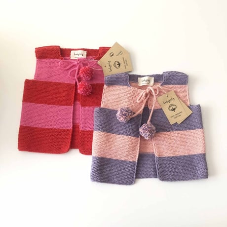 【毛糸】100% Organic Cotton Yarn - LAVENDER / babytoly