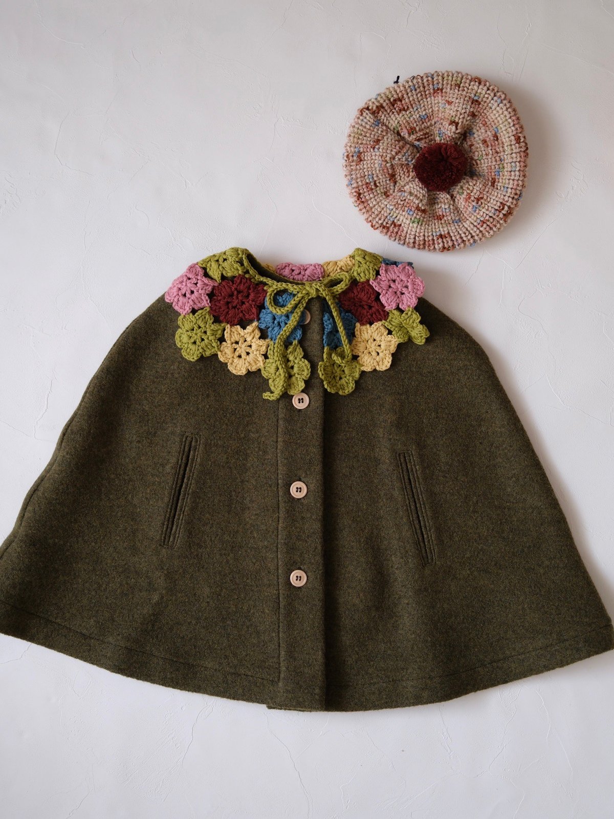 Evelyn Poncho - Emerald - / kalinka | nermie - 
