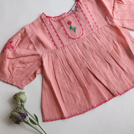 BLOUSE UNIE BRODEE MAIN / Emile et Ida