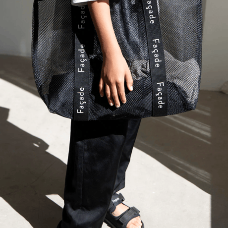 Facade tote bag - black / Façade