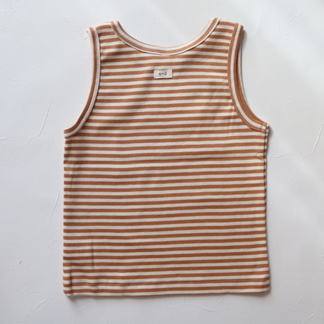 Copper Stripes Vest / organic zoo