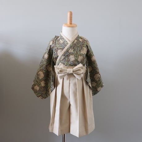 【納期:1〜2週間で発送】袴は4色から選べます ❤︎ Hand made オリジナル袴 "Pimpernel" / pieni kukka