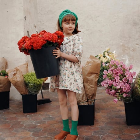 ROBE AMPLE PRINTEMPS ROSE / Emile et Ida