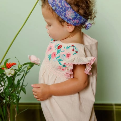 ROMPERS NUSHA  -CREAM-/ LOUISE MISHA