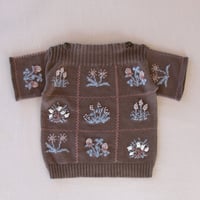 18m,24m】OVERALLS MORLI -BLUE PARASOL STRIPES-