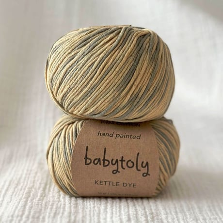 【毛糸】100% Peruvian Pima Cotton Yarn - Tuscany (confetti) / babytoly