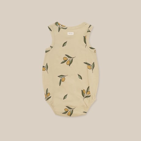 Olive Garden Sleeveless Bodysuit / organic zoo