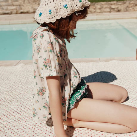 【ラスト１点】BLOUSE SMOCKEE / Emile et Ida