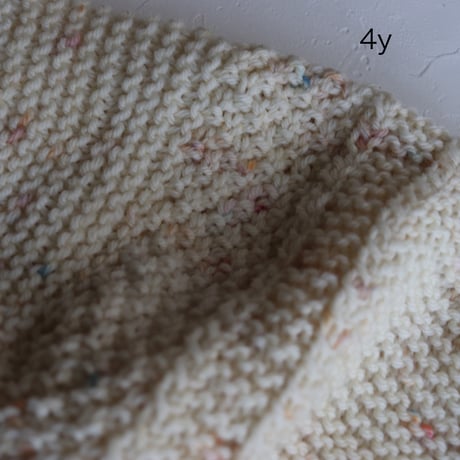 Diamond Alan Sweater【Toffee Confetti】 /FLUFF WEAR