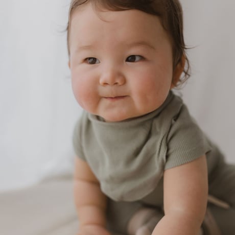 Bib Bandana【Sage】/SUSUKOSHI