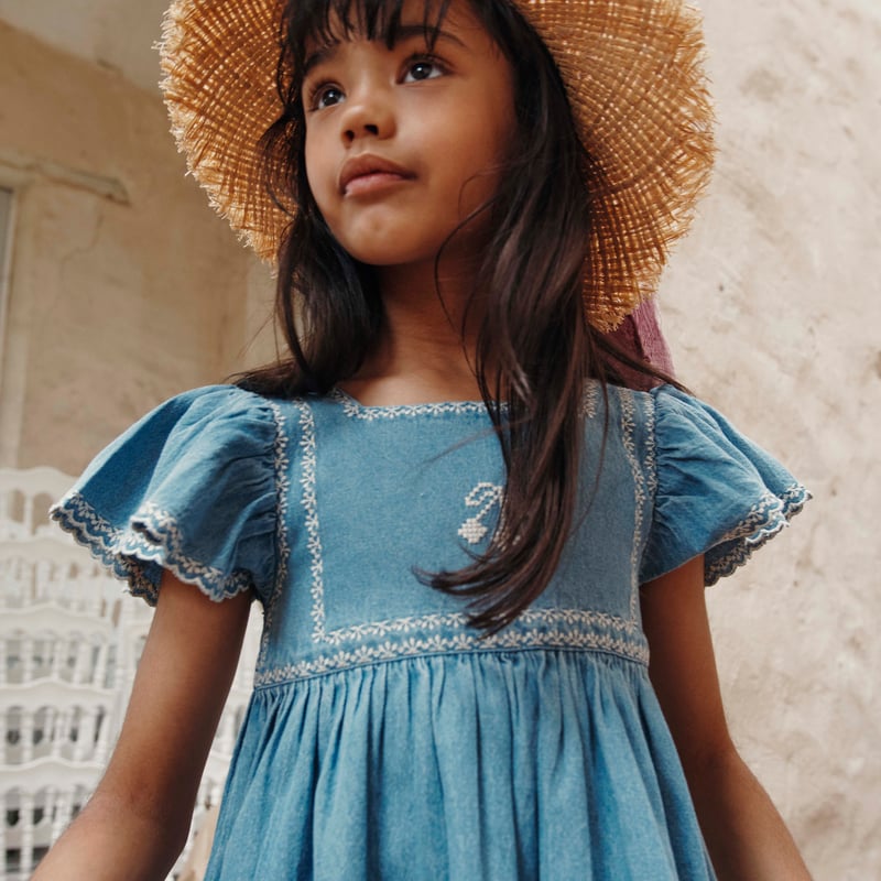 Emile et Ida エミールエイダ　ワンピース　ドレス　3y Emile et Ida エミールエイダ ワンピース ドレス 3y エミール