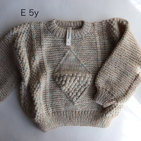 再入荷！nermie限定★Diamond Alan Sweater【nermie color】 /FLUFF WEAR